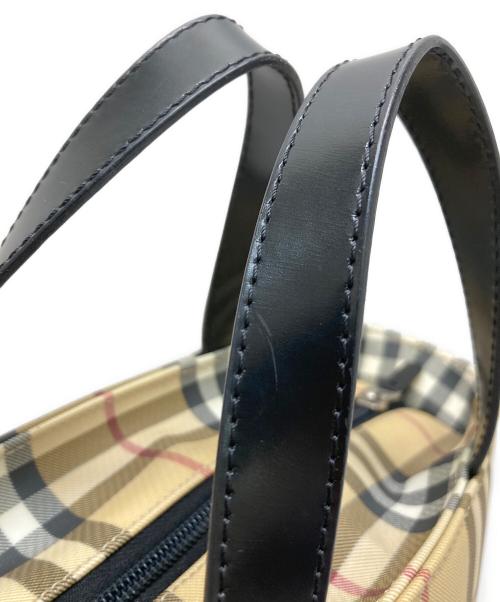 BURBERRY（バーバリー）BURBERRY (バーバリー) ハンドバッグ ベージュの古着・服飾アイテム