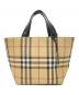 BURBERRY（バーバリー）の古着「ハンドバッグ」｜ベージュ
