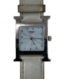 HERMES（エルメス）の古着「Hウォッチ」｜ホワイト