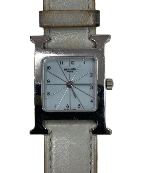 HERMES（エルメス）HERMES (エルメス) Hウォッチ ホワイト サイズ:不明の古着・服飾アイテム