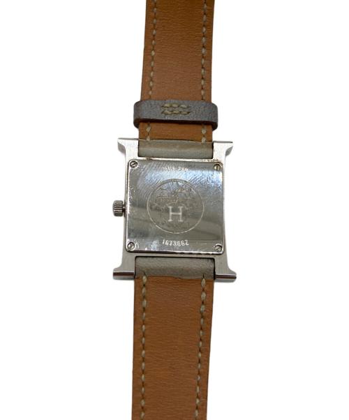 HERMES（エルメス）HERMES (エルメス) Hウォッチ ホワイト サイズ:不明の古着・服飾アイテム