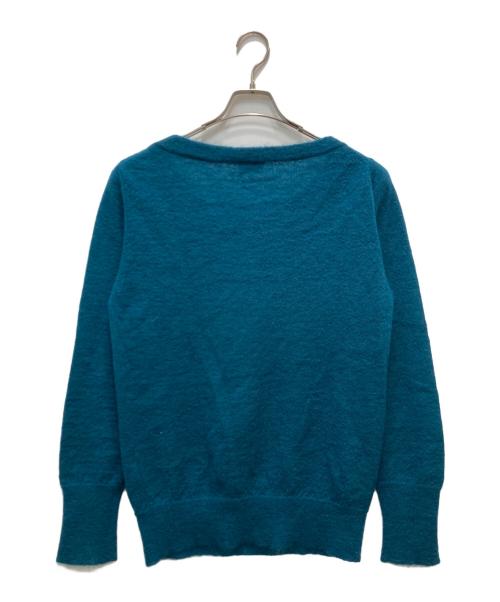 Vivienne Westwood（ヴィヴィアンウエストウッド）Vivienne Westwood (ヴィヴィアンウエストウッド) プリントニット グリーン サイズ:46の古着・服飾アイテム