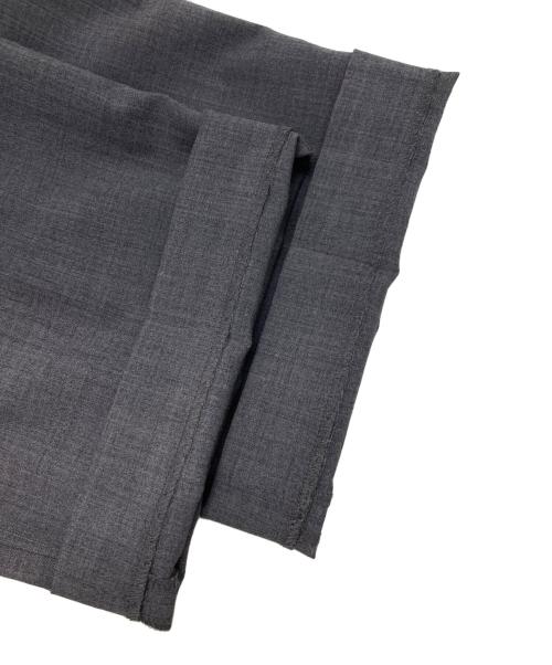 BEAUTY&YOUTH（ビューティーアンドユース）BEAUTY&YOUTH (ビューティーアンドユース) ポプリンストレートパンツ グレー サイズ:Mの古着・服飾アイテム