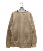 Champion REVERSE WEAVEチャンピオン リバース ウィーブ）の古着「クルーネックスウェット」｜ベージュ