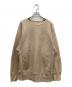 Champion REVERSE WEAVE（チャンピオン リバース ウィーブ）の古着「クルーネックスウェット」｜ベージュ