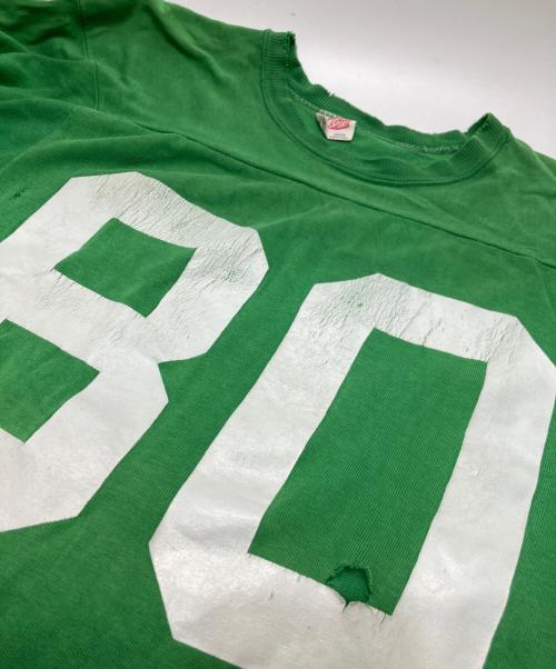 HANESPORT（ヘインズポート）HANESPORT (ヘインズポート) フットボールTシャツ サイズ:Mの古着・服飾アイテム