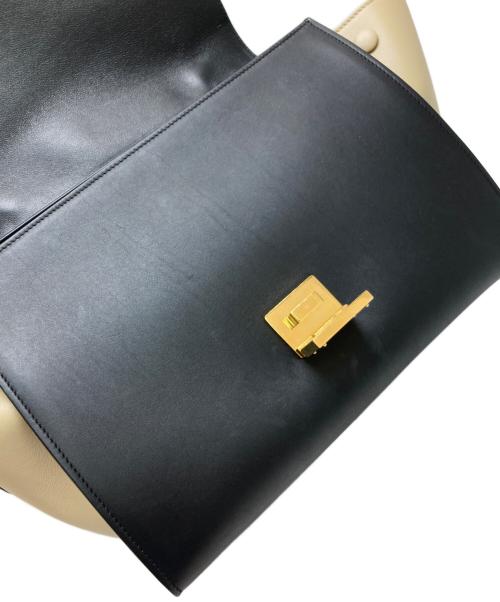 CELINE（セリーヌ）CELINE (セリーヌ) トラペーズスモール2WAYバッグ ブルーの古着・服飾アイテム