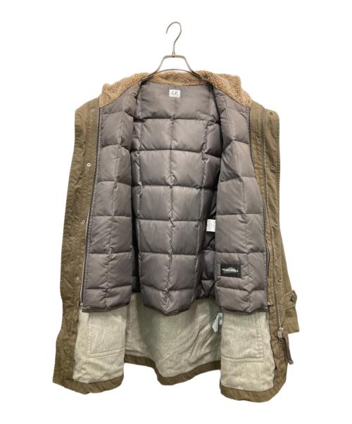 C.P COMPANY（シーピーカンパニー）C.P COMPANY (シーピーカンパニー) ライナー付モッズコート ブラウン サイズ:50の古着・服飾アイテム
