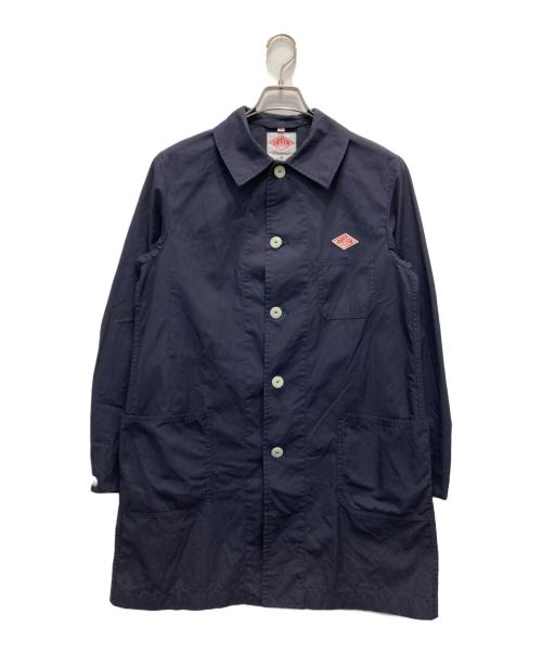 DANTON（ダントン）DANTON (ダントン) BEAMS (ビームス) ステンカラーコート ネイビー サイズ:38の古着・服飾アイテム