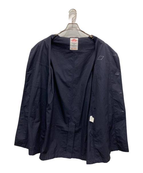 DANTON（ダントン）DANTON (ダントン) BEAMS (ビームス) ステンカラーコート ネイビー サイズ:38の古着・服飾アイテム