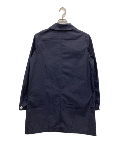 DANTON（ダントン）DANTON (ダントン) BEAMS (ビームス) ステンカラーコート ネイビー サイズ:38の古着・服飾アイテム