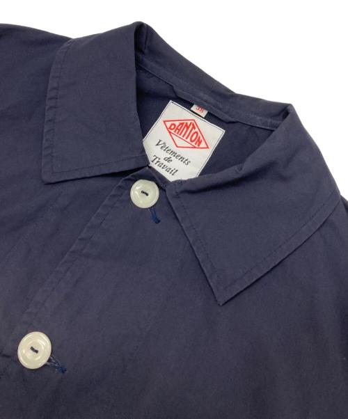 DANTON（ダントン）DANTON (ダントン) BEAMS (ビームス) ステンカラーコート ネイビー サイズ:38の古着・服飾アイテム