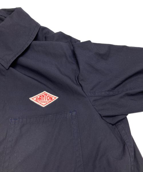 DANTON（ダントン）DANTON (ダントン) BEAMS (ビームス) ステンカラーコート ネイビー サイズ:38の古着・服飾アイテム