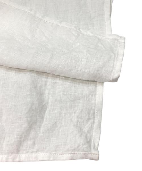 YANUK（ヤヌーク）YANUK (ヤヌーク) ノースリーブワンピ-ス ホワイト サイズ:不明（実寸参照）の古着・服飾アイテム