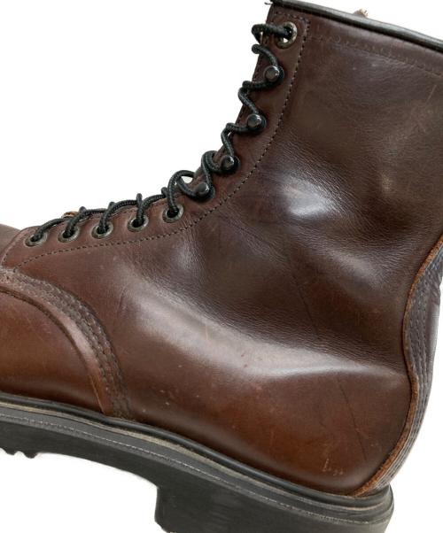 RED WING（レッドウィング）RED WING (レッドウィング) レースアップブーツ ブラウン サイズ:8 1/2EEの古着・服飾アイテム