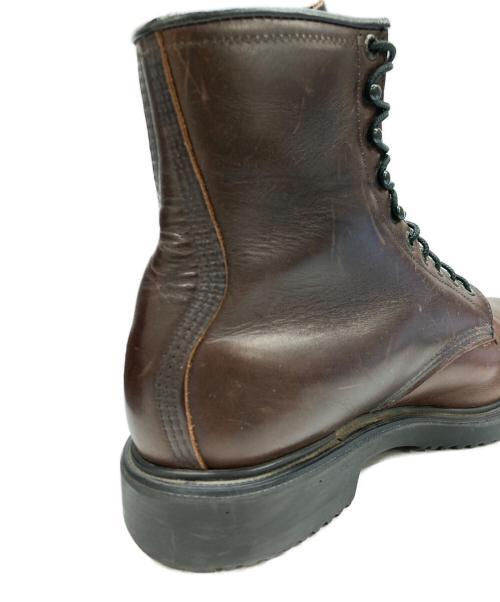 RED WING（レッドウィング）RED WING (レッドウィング) レースアップブーツ ブラウン サイズ:8 1/2EEの古着・服飾アイテム
