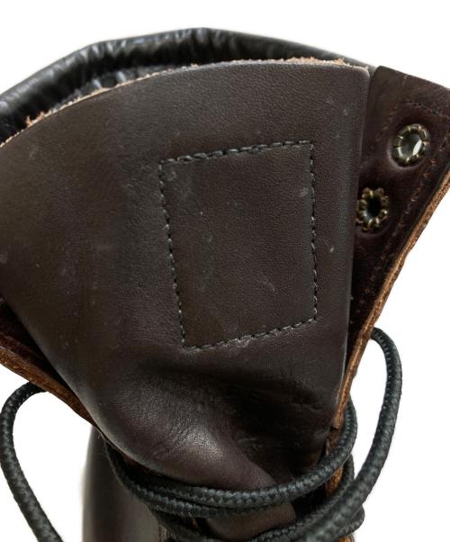 RED WING（レッドウィング）RED WING (レッドウィング) レースアップブーツ ブラウン サイズ:8 1/2EEの古着・服飾アイテム