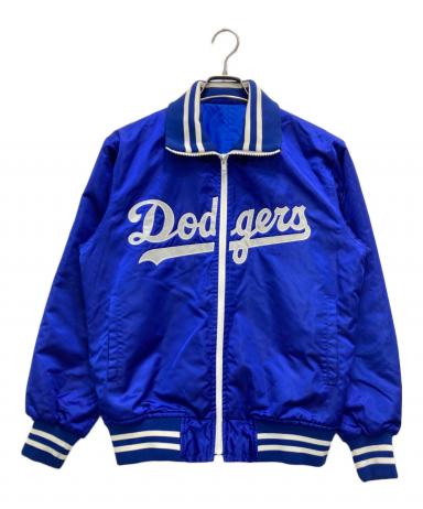 MIZUNO SoftBankHAWKS スタジャン 中綿 ナイロン ミズノ 中古・古着通販】MIZUNO (ミズノ) ナイロンスタジャン ブルー サイズ