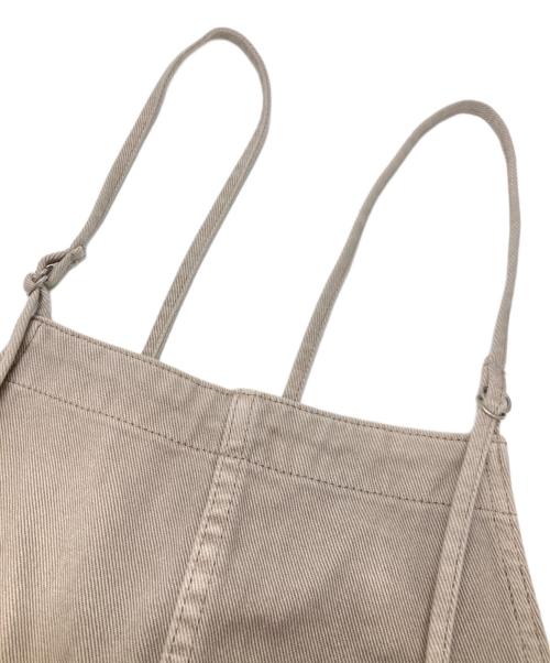 Whim Gazette（ウィムガゼット）Whim Gazette (ウィムガゼット) ピグメントダイオールインワン グレー サイズ:38の古着・服飾アイテム