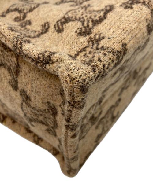 CELINE（セリーヌ）CELINE (セリーヌ) スモール カバ タイス トリオンフテキスタイル ブラウンの古着・服飾アイテム