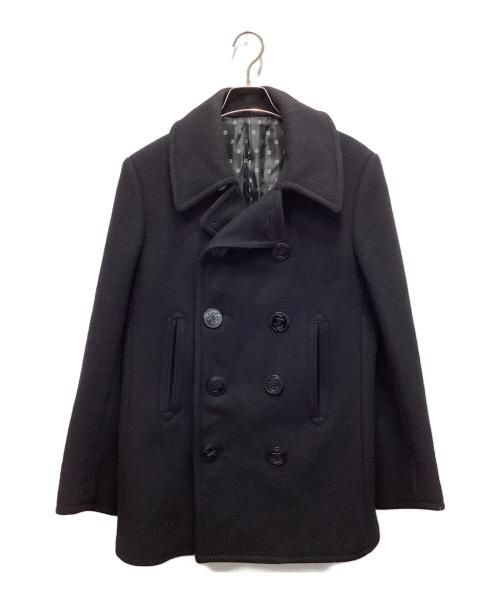 ROPPEN（ロッペン）ROPPEN (ロッペン) Pコート ブラック サイズ:38の古着・服飾アイテム