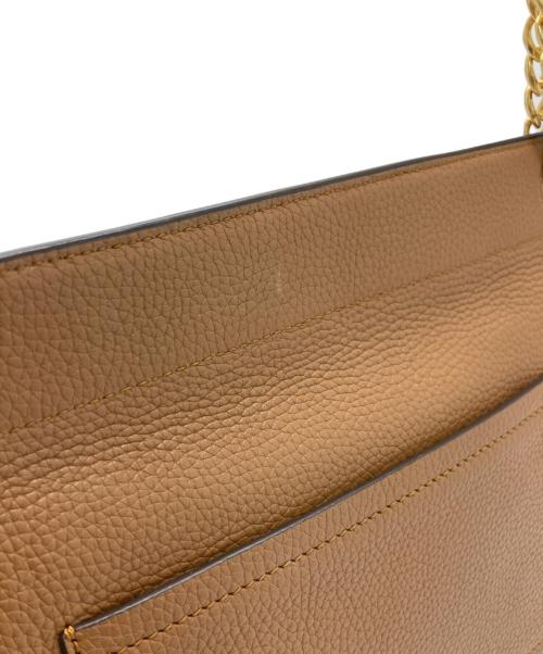 TORY BURCH（トリーバーチ）TORY BURCH (トリーバーチ) Britten Flap Shoulder Bag ブラウンの古着・服飾アイテム