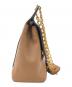 TORY BURCH (トリーバーチ) Britten Flap Shoulder Bag ブラウン：12000円