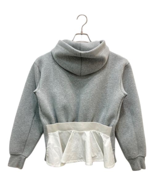 NIKE（ナイキ）NIKE (ナイキ) sacai (サカイ) TECH FLEECE FULL-ZIP HOODIE グレー サイズ:XSの古着・服飾アイテム