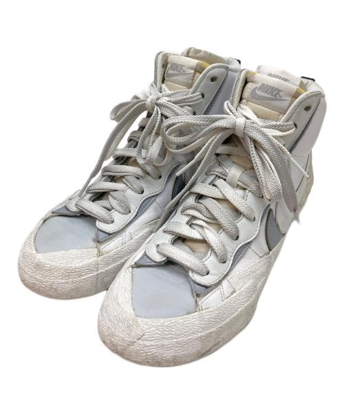 NIKE（ナイキ）NIKE (ナイキ) sacai (サカイ) BLAZER MID / ブレーザ　MID ホワイト サイズ:26.5cmの古着・服飾アイテム