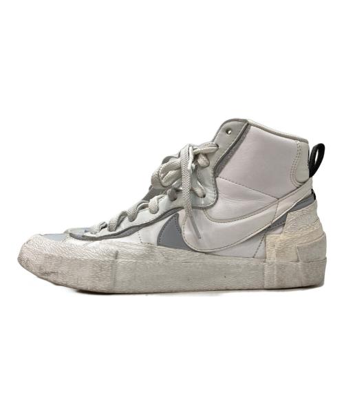 NIKE（ナイキ）NIKE (ナイキ) sacai (サカイ) BLAZER MID / ブレーザ　MID ホワイト サイズ:26.5cmの古着・服飾アイテム