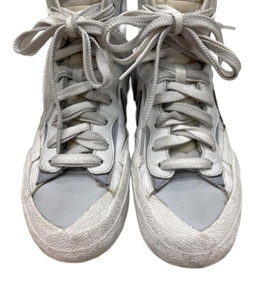 NIKE（ナイキ）NIKE (ナイキ) sacai (サカイ) BLAZER MID / ブレーザ　MID ホワイト サイズ:26.5cmの古着・服飾アイテム