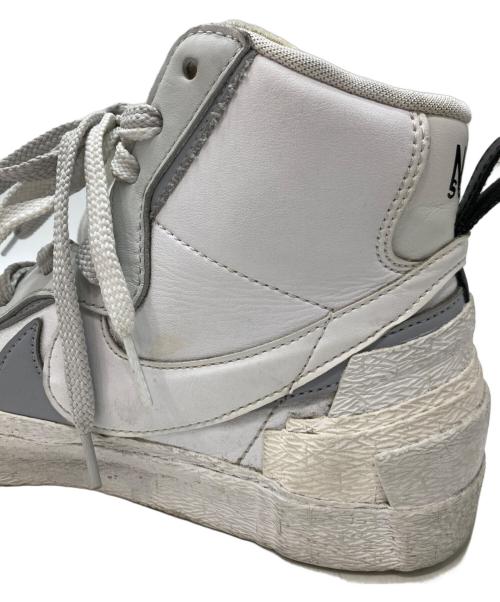 NIKE（ナイキ）NIKE (ナイキ) sacai (サカイ) BLAZER MID / ブレーザ　MID ホワイト サイズ:26.5cmの古着・服飾アイテム