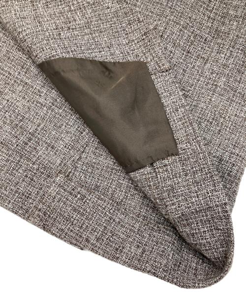 green label relaxing（グリーンレーベルリラクシング）green label relaxing (グリーンレーベルリラクシング) コットンリネンブークレ2BRGジャケット ブラウン サイズ:50の古着・服飾アイテム