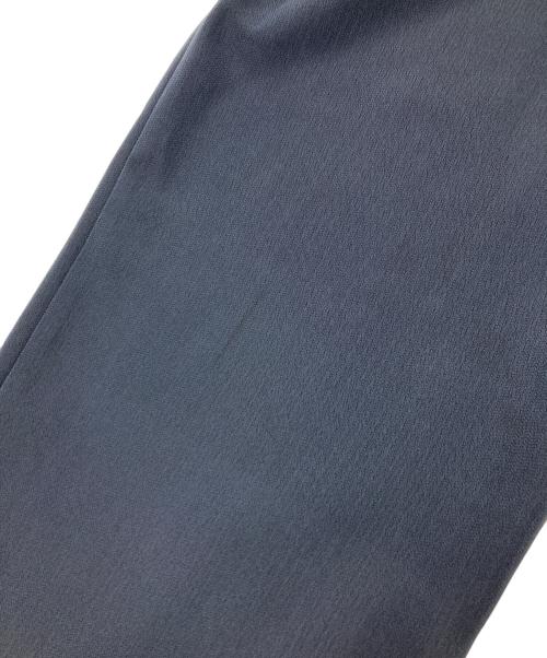 CLANE（クラネ）CLANE (クラネ) ヘリンボーンツータックパンツ ブルーの古着・服飾アイテム