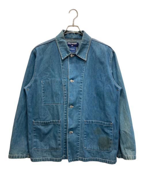POLO SPORT（ポロスポーツ）POLO SPORT (ポロスポーツ) カバーオール ブルー サイズ:Lの古着・服飾アイテム