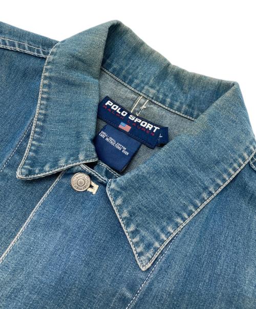 POLO SPORT（ポロスポーツ）POLO SPORT (ポロスポーツ) カバーオール ブルー サイズ:Lの古着・服飾アイテム