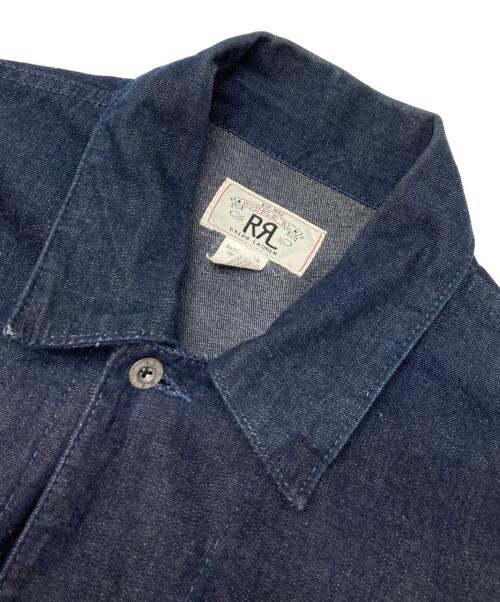 RRL（ダブルアールエル）RRL (ダブルアールエル) カバーオール インディゴ サイズ:Lの古着・服飾アイテム