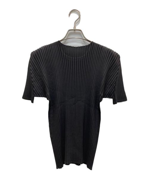 ISSEY MIYAKE（イッセイミヤケ）ISSEY MIYAKE (イッセイミヤケ) PRESSED FLORA PLEATS SOLID ブラック サイズ:2の古着・服飾アイテム