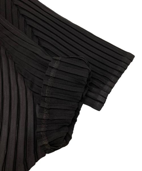 ISSEY MIYAKE（イッセイミヤケ）ISSEY MIYAKE (イッセイミヤケ) PRESSED FLORA PLEATS SOLID ブラック サイズ:2の古着・服飾アイテム