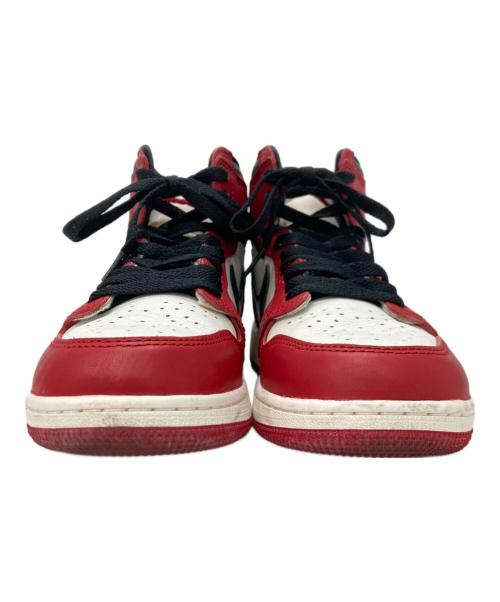 NIKE（ナイキ）NIKE (ナイキ) GS Air Jordan 1 High OG Lost & Found/Chicago バーシティーレッド/ブラック/セイル サイズ:24の古着・服飾アイテム
