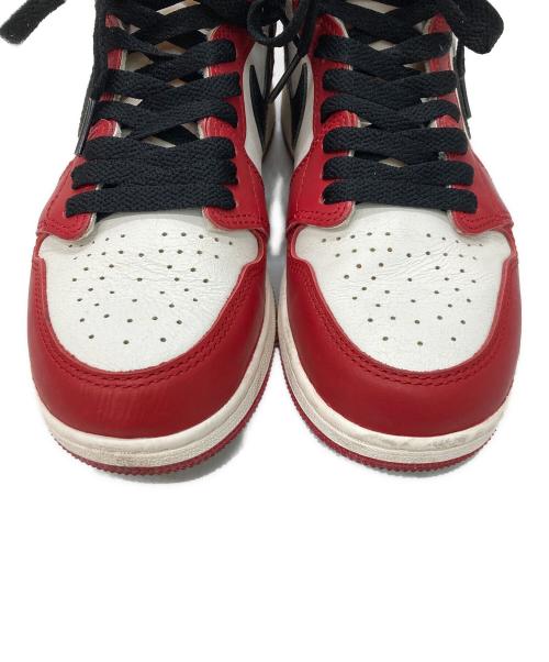 NIKE（ナイキ）NIKE (ナイキ) GS Air Jordan 1 High OG Lost & Found/Chicago バーシティーレッド/ブラック/セイル サイズ:24の古着・服飾アイテム