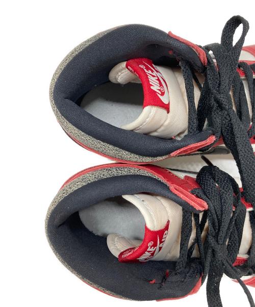 NIKE（ナイキ）NIKE (ナイキ) GS Air Jordan 1 High OG Lost & Found/Chicago バーシティーレッド/ブラック/セイル サイズ:24の古着・服飾アイテム