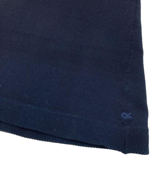 45R（フォーティファイブ・アール）45R (フォーティファイブ・アール) ノースリーブ鹿の子ポロシャツ インディゴ サイズ:2の古着・服飾アイテム