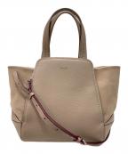 TOD'Sトッズ）の古着「2WAYバッグ」｜ベージュ