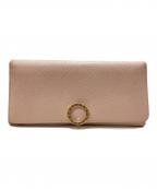 BVLGARIブルガリ）の古着「長財布」｜ピンク