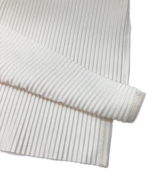 machatt（マチャット）machatt (マチャット) プリーツロングドレス ホワイト サイズ:FREEの古着・服飾アイテム