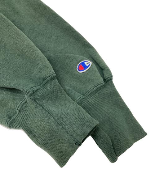 Champion REVERSE WEAVE（チャンピオン リバース ウィーブ）Champion REVERSE WEAVE (チャンピオン リバース ウィーブ) スウェット グリーン サイズ:Lの古着・服飾アイテム