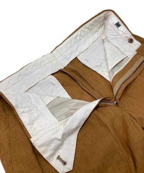 ISSEY MIYAKE DESIGN STUDIO（イッセイミヤケ）ISSEY MIYAKE DESIGN STUDIO (イッセイミヤケ) リネンパンツ オレンジ サイズ:4-77の古着・服飾アイテム