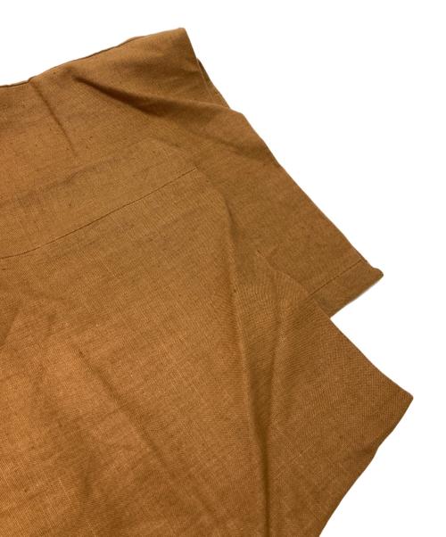 ISSEY MIYAKE DESIGN STUDIO（イッセイミヤケ）ISSEY MIYAKE DESIGN STUDIO (イッセイミヤケ) リネンパンツ オレンジ サイズ:4-77の古着・服飾アイテム
