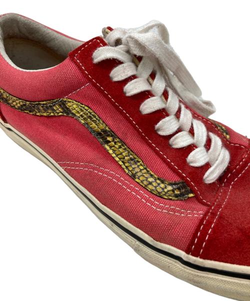 VANS（ヴァンズ）VANS (バンズ) SUPREME (シュプリーム) スニーカー レッド サイズ:28.5の古着・服飾アイテム